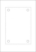 Einleger für Türschild DIN A5